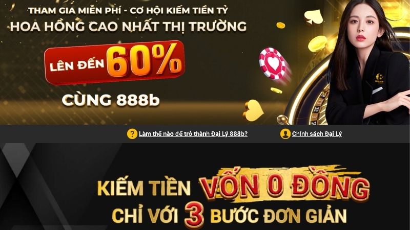 Kiếm tiền hoa hồng lên tới 60%